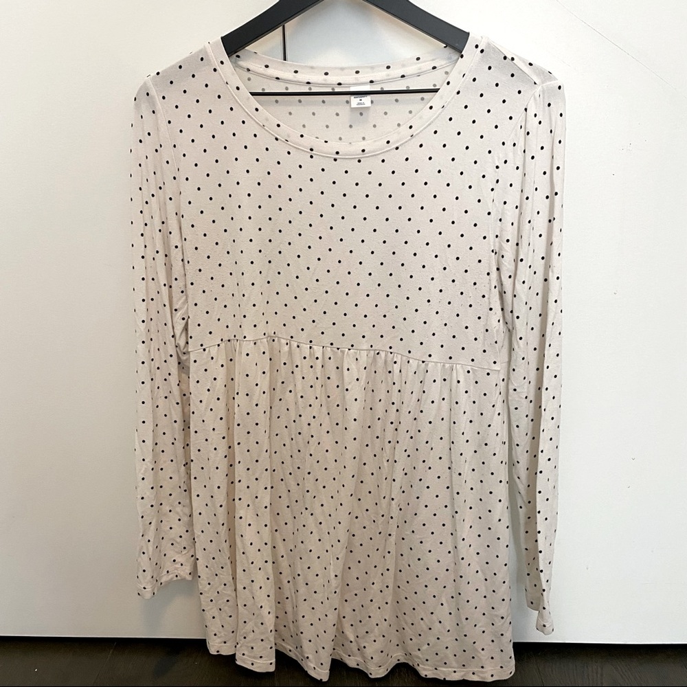 Maternity Peplum Long Sleeve